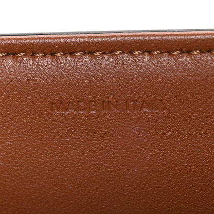 Celine Textile Calfskin Classique Triomphe Bag Natural Tan 7 of 13