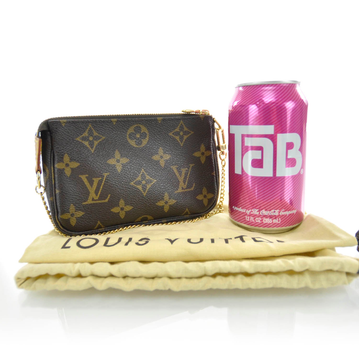 Louis Vuitton Monogram Complice Trunks and Bags Mini Pochette Accessories Beige 2 of 8