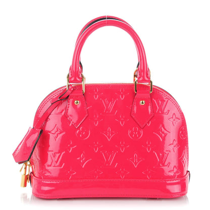 Louis Vuitton Vernis Alma BB Hot Pink 1 of 8