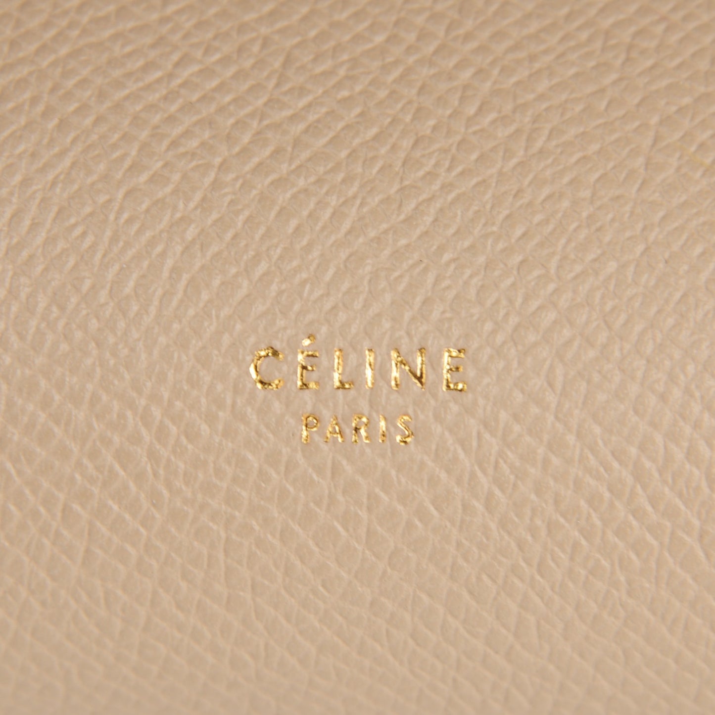 Grained Calfskin Mini Belt Bag Light Taupe