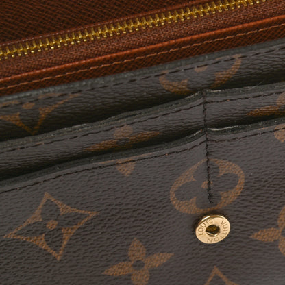 Louis Vuitton Monogram Sarah Wallet NM 8 of 11