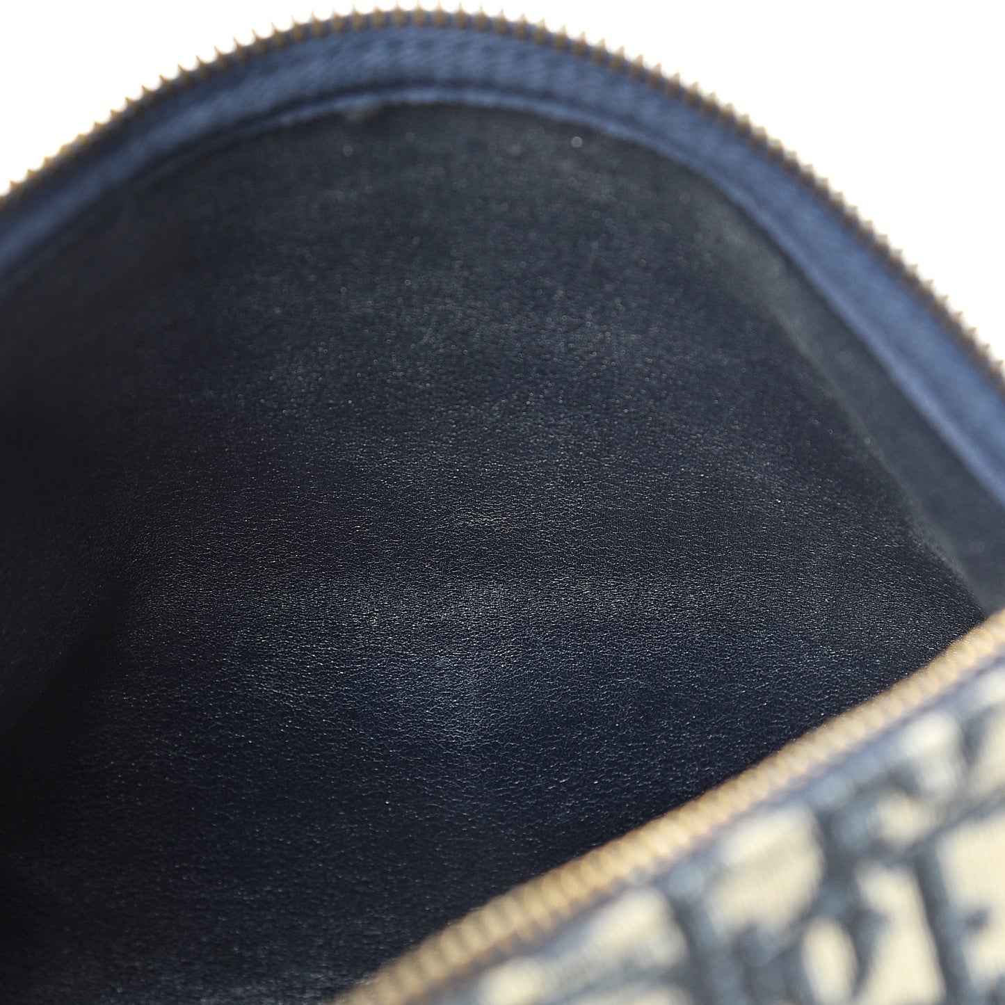 Monogram Shoulder Bag Navy Blue
