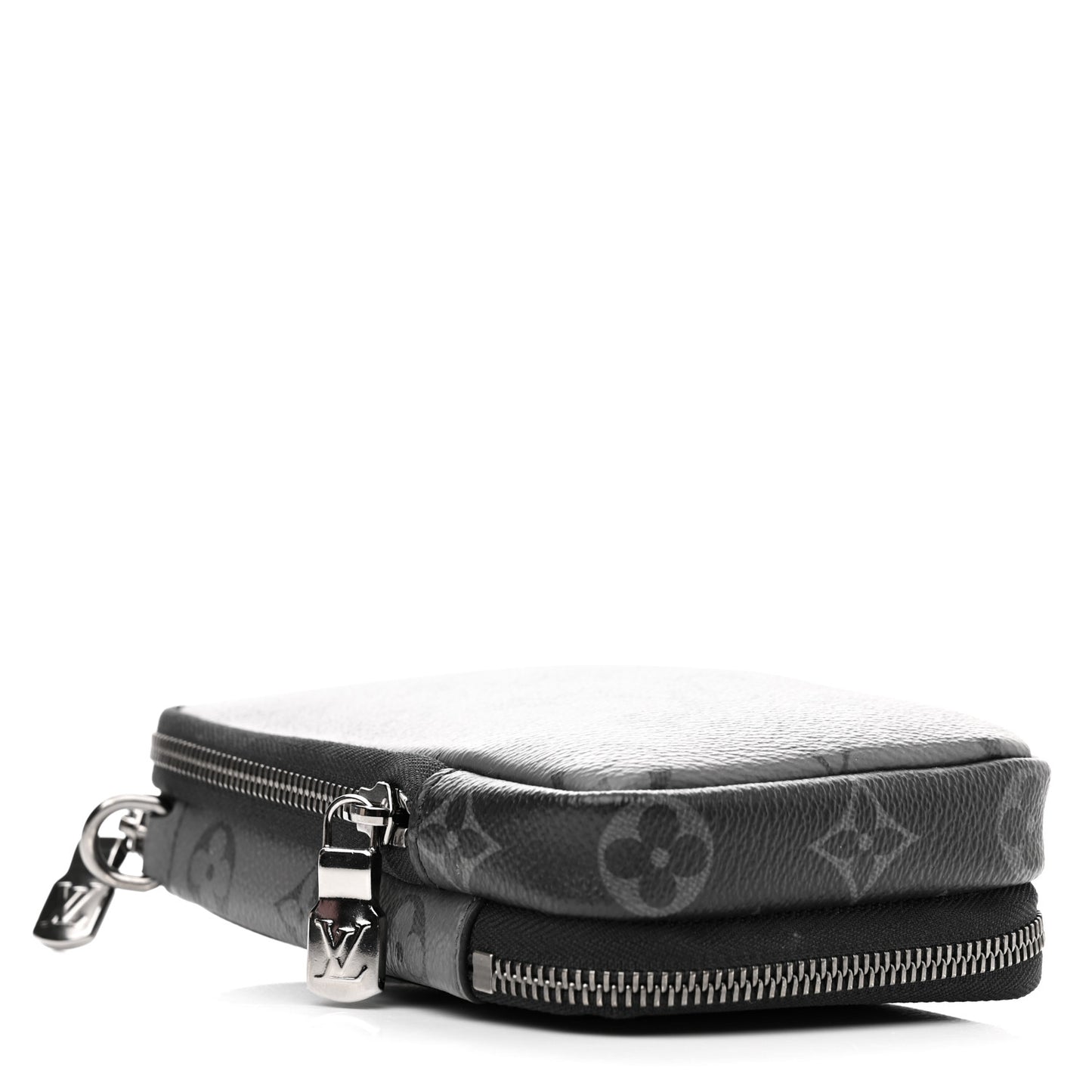 Monogram Eclipse Reverse Double Phone Pouch