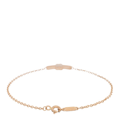 Tiffany 18K Rose Gold T Single Chain Bracelet 2 of 3