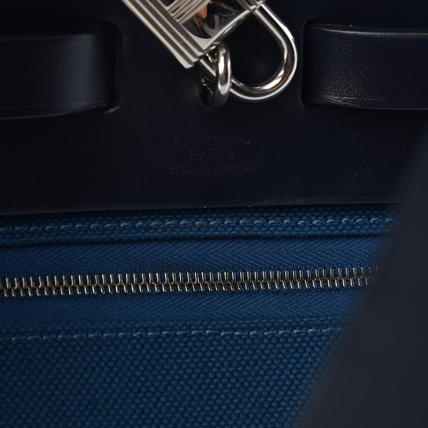 Military Toile Vache Hunter Zip 31 PM Deep Bleu