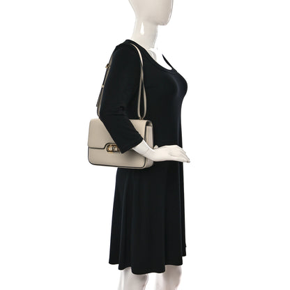 Marc Jacobs Textured Calfskin The J Link Shoulder Bag Ivory 2 of 9