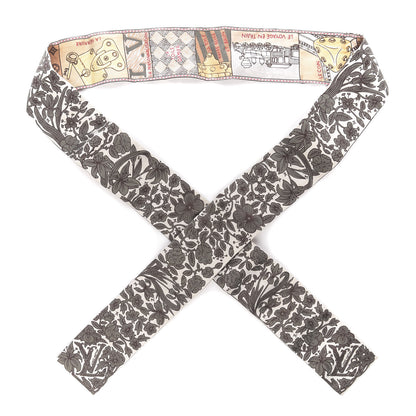Louis Vuitton Silk Jeu De Louis BB Bandeau Kaki 1 of 2