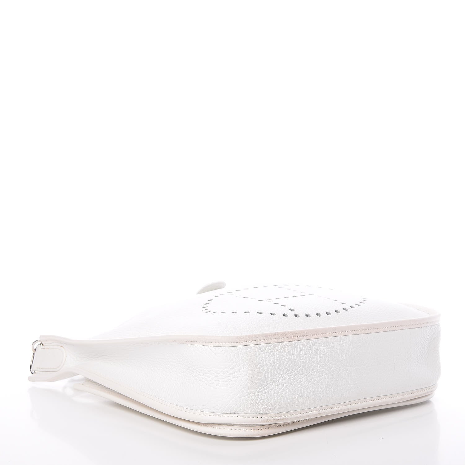 Hermes Taurillon Clemence Evelyne II PM White 4 of 20