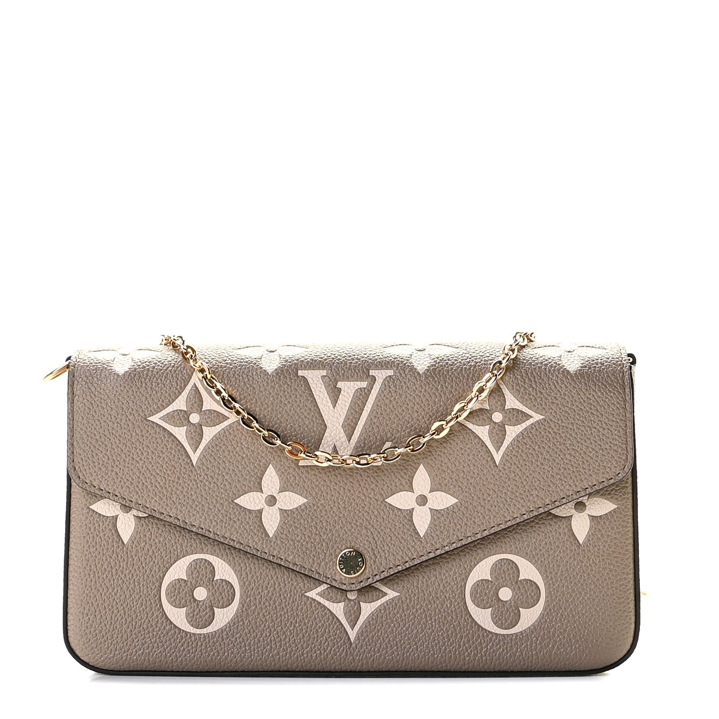 Empreinte Monogram Giant Felicie Pochette Tourterelle Creme