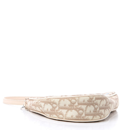 Christian Dior Monogram Vintage Flowers Mini Saddle Bag Beige 4 of 11