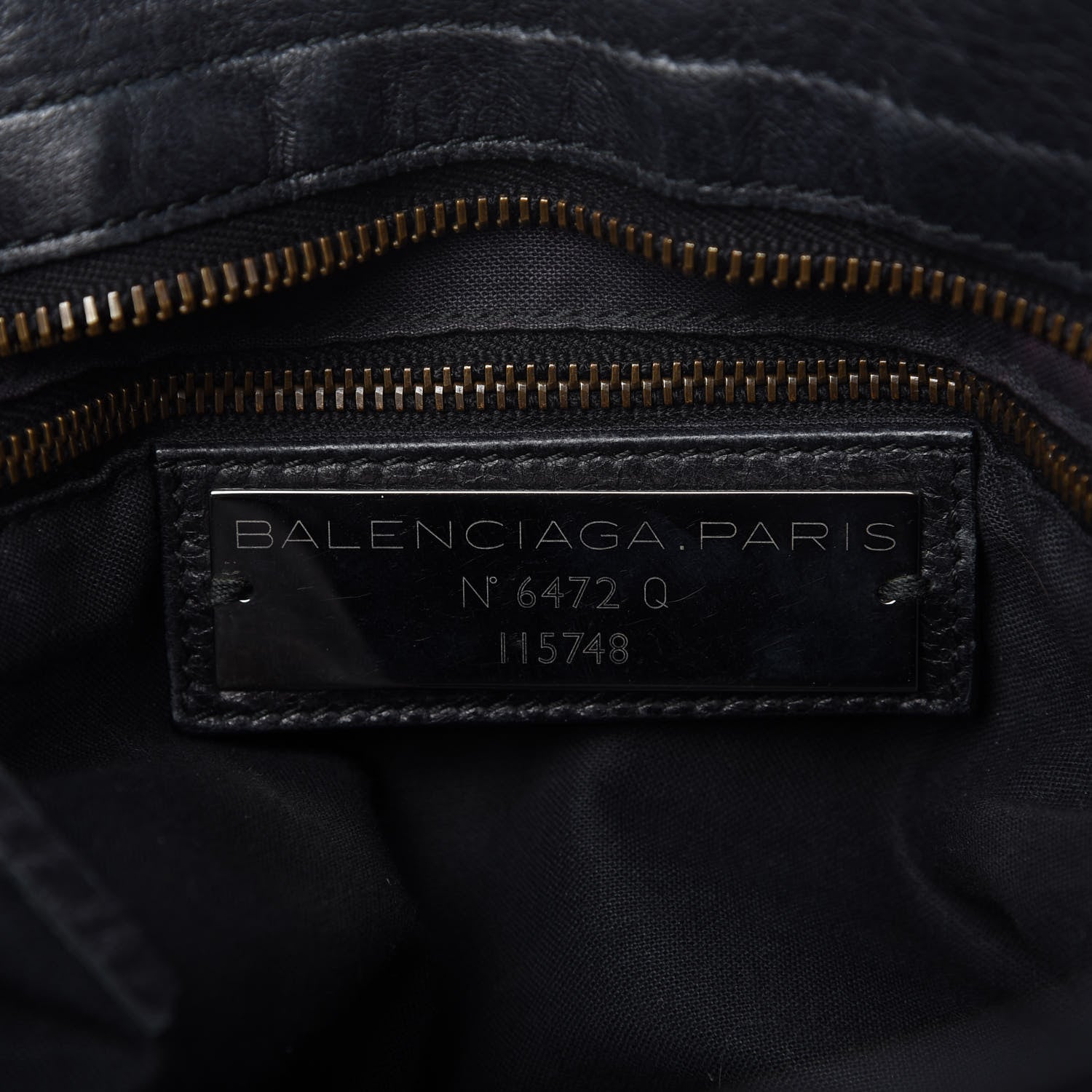 Balenciaga Agneau Classic Hardware City Black 8 of 9