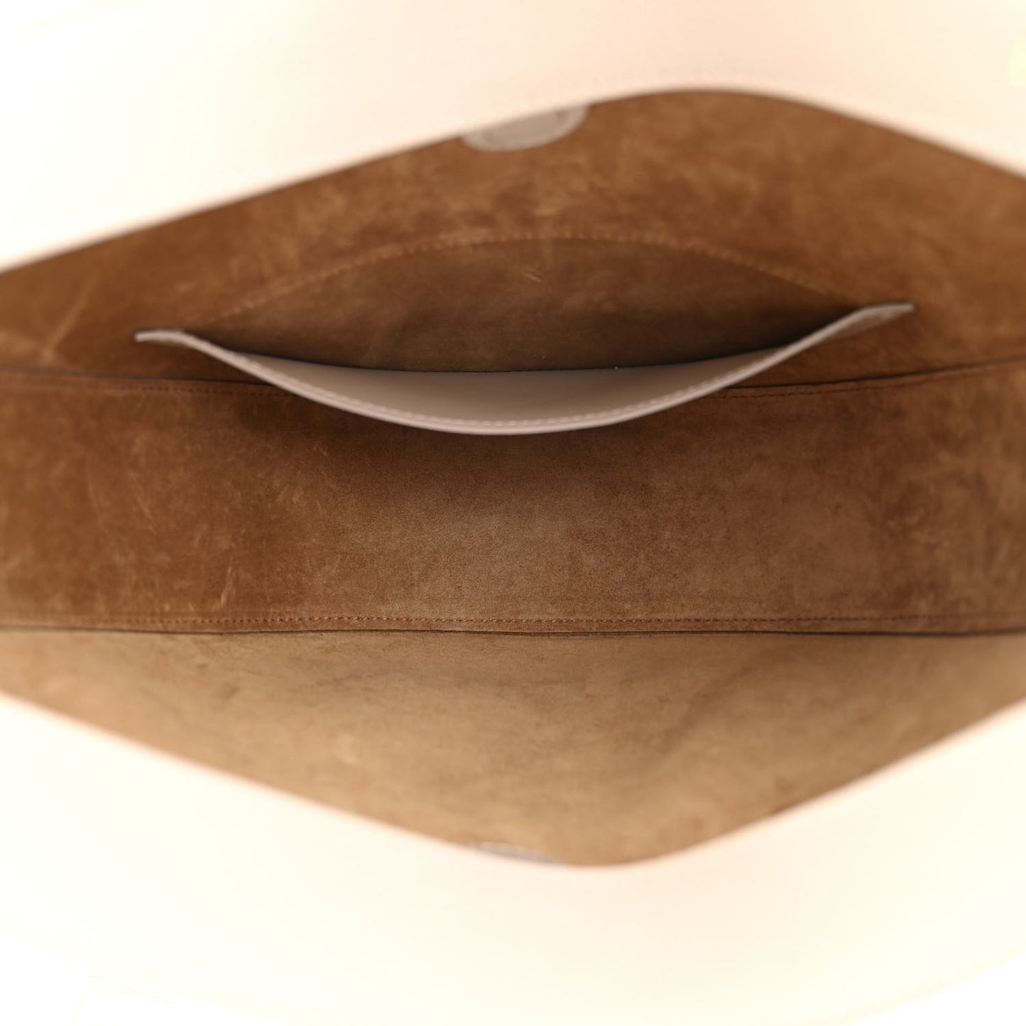 Satin Calfskin Jacquard Small Luna Bag Oat