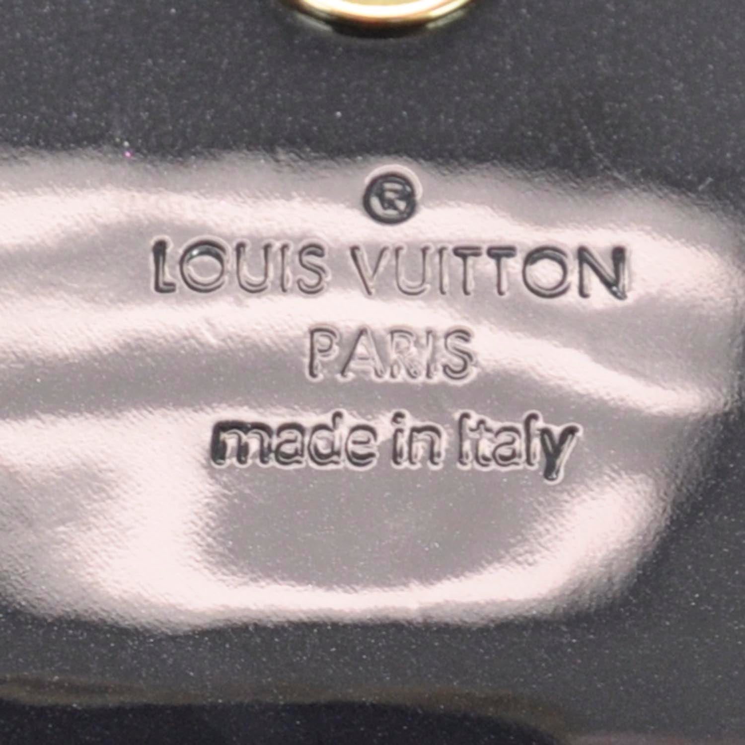 Louis Vuitton Patent Sobe Clutch Blue Infini 4 of 6