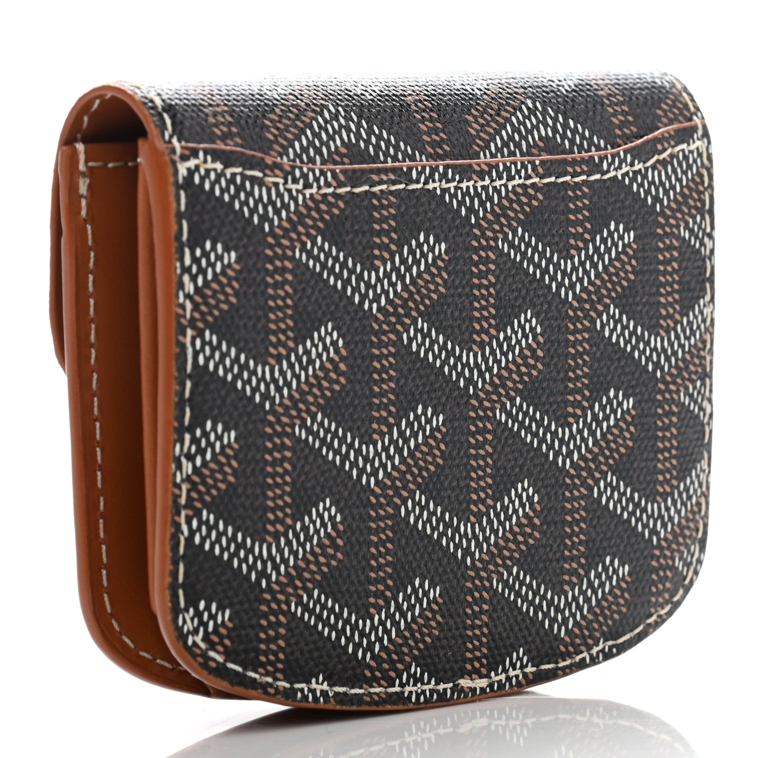 Goyard Goyardine Coin Pouch Black Gold 3 of 6