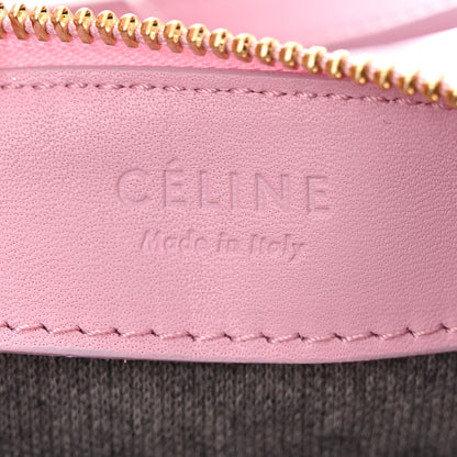 Celine Lambskin Small Trio Crossbody Bag Pink 8 of 13