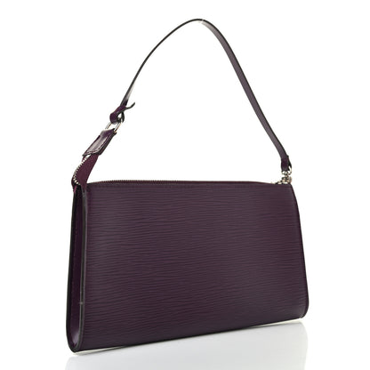 Louis Vuitton Epi Pochette Accessories 24 Cassis 3 of 9