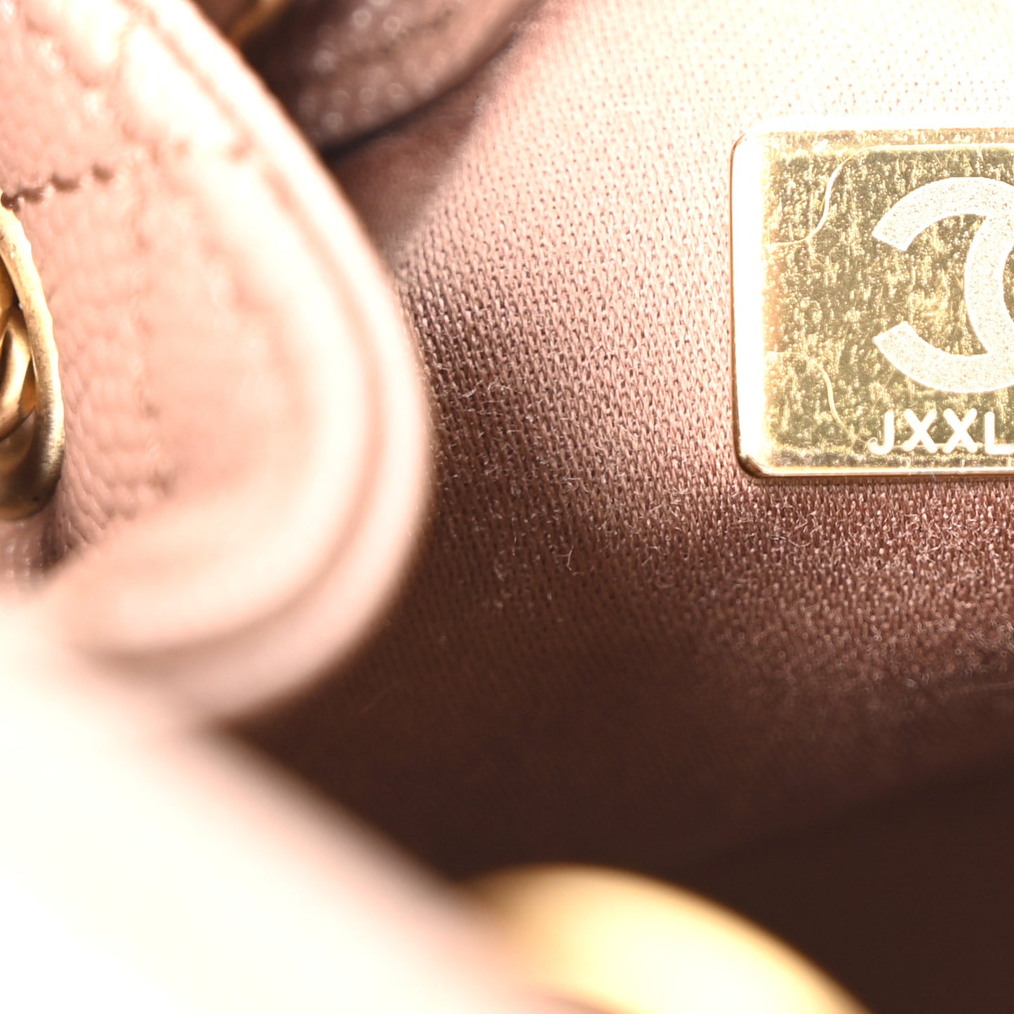 Caviar Quilted Mini Chanel 25 Handbag Brown