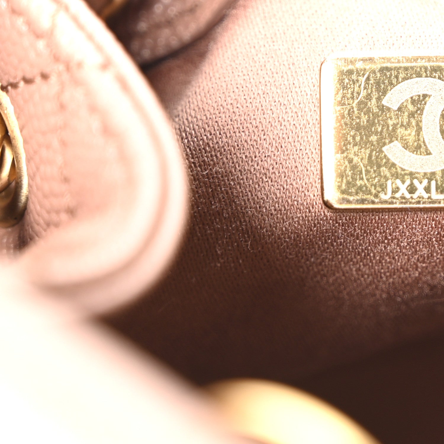 Chanel Caviar Quilted Mini Chanel 25 Handbag Brown 7 of 10