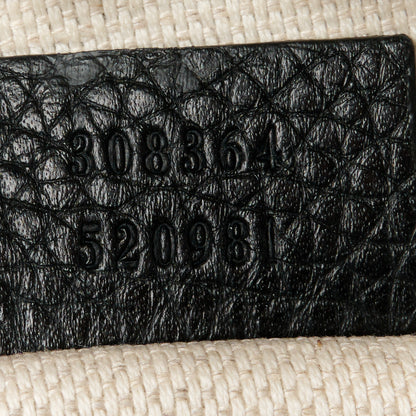 Gucci Pebbled Calfskin Small Soho Disco Bag Black 7 of 13