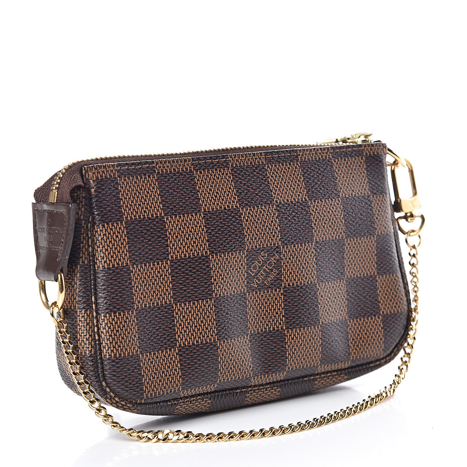 Louis Vuitton Damier Ebene Mini Pochette Accessories 3 of 9