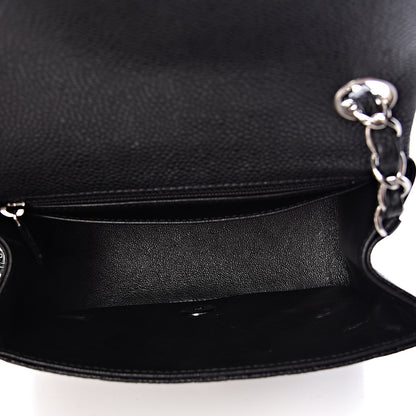 Chanel Caviar Quilted Mini Square Flap Black 5 of 10