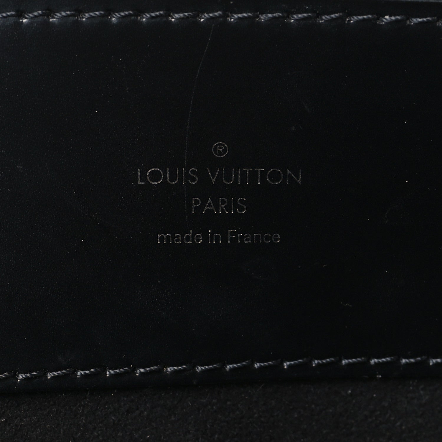 Louis Vuitton Epi Grenelle Tote MM Black 6 of 8