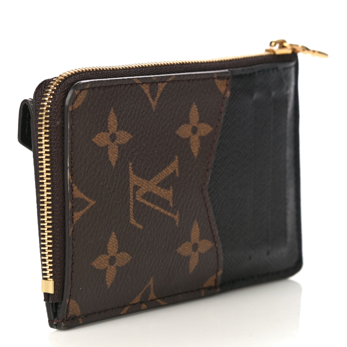 Monogram Recto Verso Card Holder Black