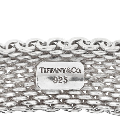 Tiffany Sterling Silver Somerset Mesh Bracelet 3 of 3