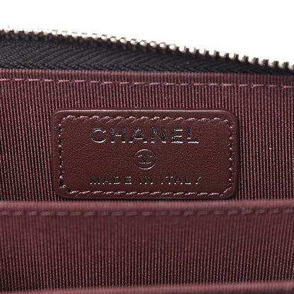 Chanel Caviar Quilted Zip Coin Purse Black 6 of 7
