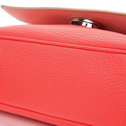Christian Dior Bullcalf Mini Be Dior Satchel Fluorescent Goji Pink 15 of 19