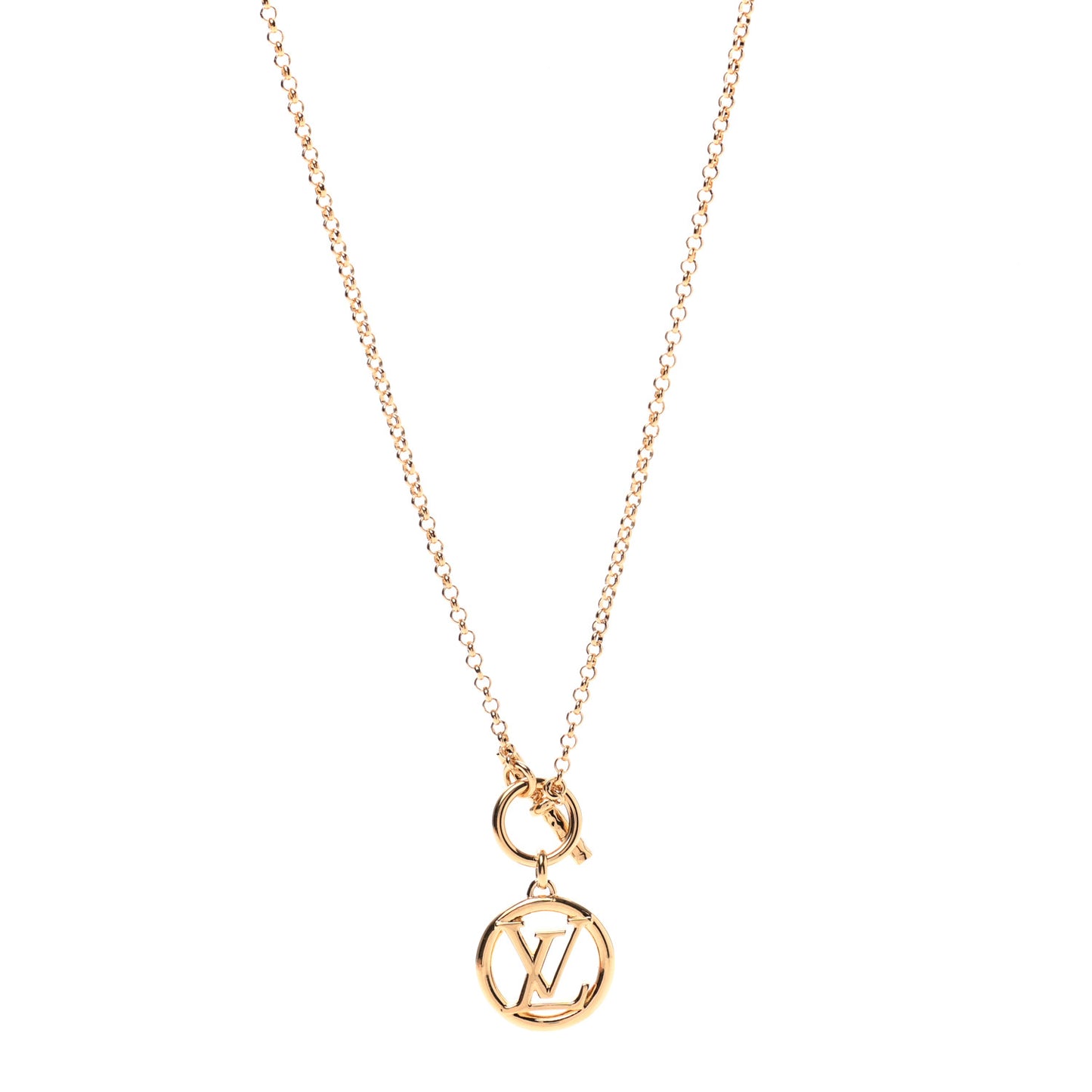 Metal Baby Louise Necklace Gold