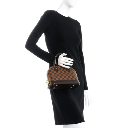 Louis Vuitton Damier Ebene Alma BB 3 of 8