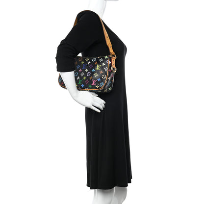 Louis Vuitton Monogram Multicolor Lodge PM Black 2 of 9