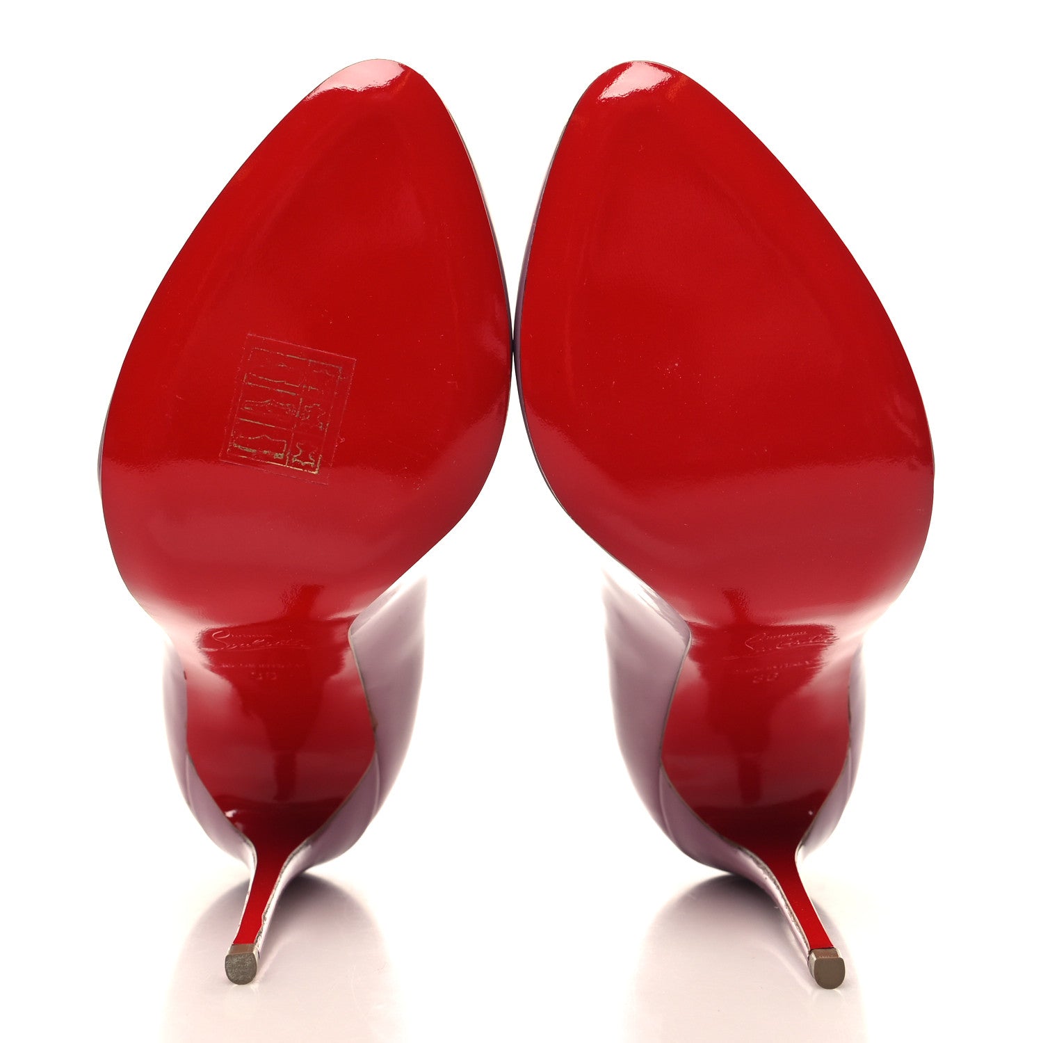 Christian Louboutin Patent Dorissima 100 Pumps 36 Rosette 5 of 8
