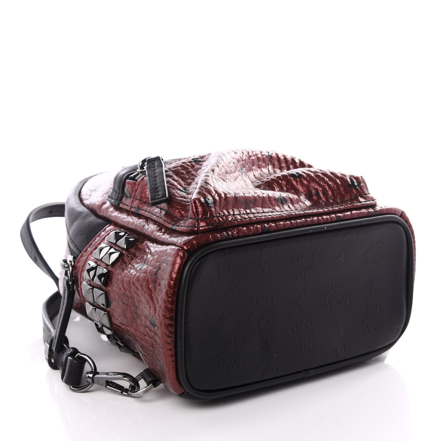 Metallic Visetos Studded X-Mini Bebe Boo Backpack Scooter