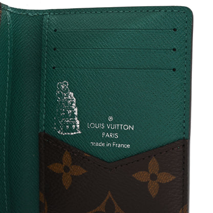 Louis Vuitton Monogram Macassar Pocket Organizer NM Borneo Green 6 of 7