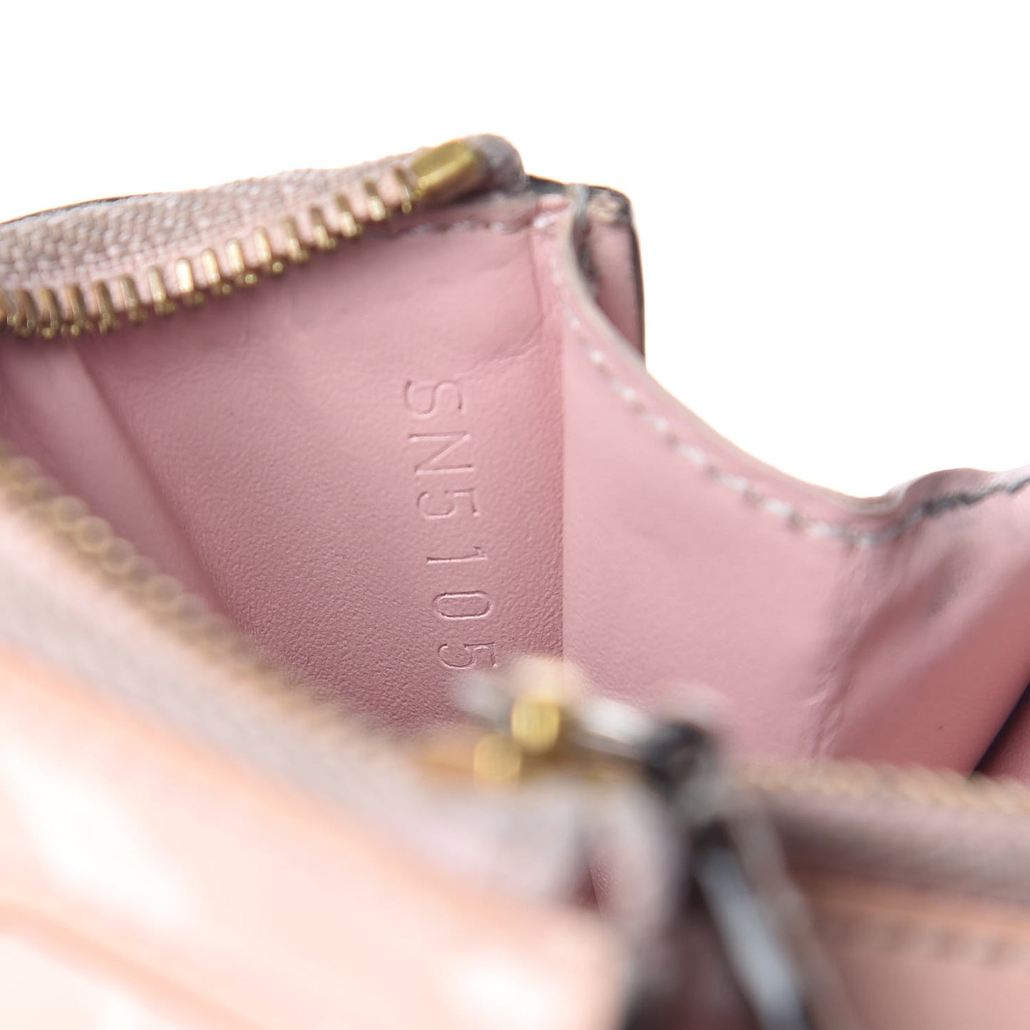 Vernis Key Pouch Rose Ballerine