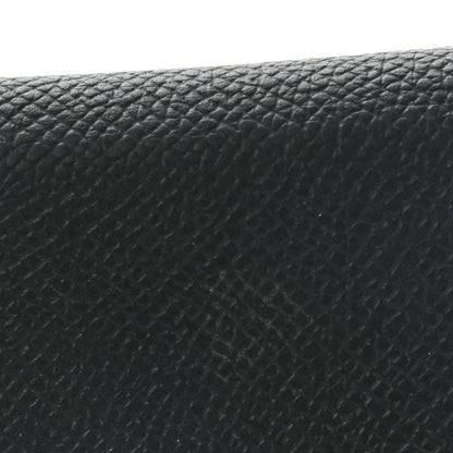 Hermes Epsom MC2 Euclide Card Holder Case Black Bleu Indigo 12 of 15