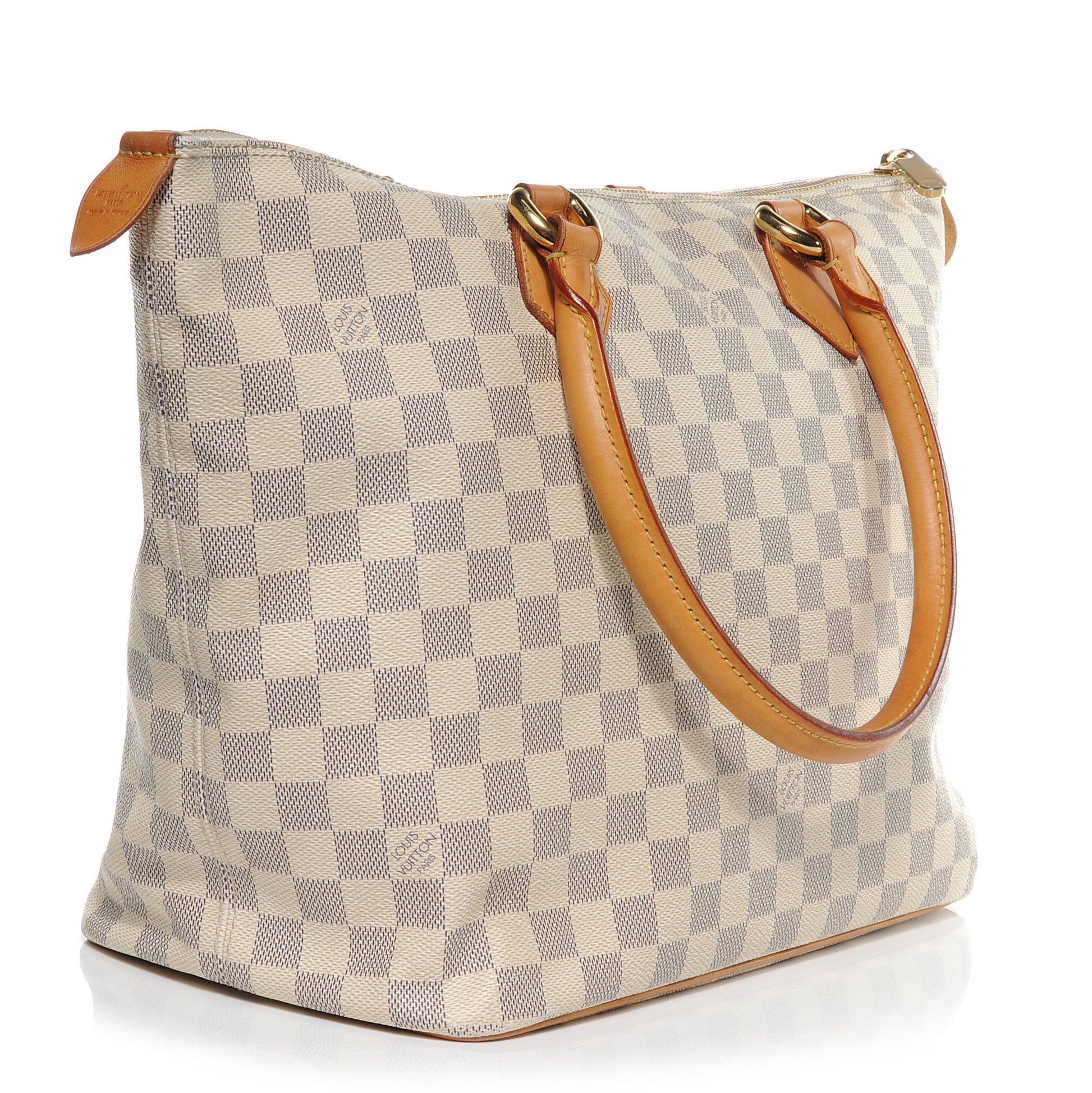 Louis Vuitton Damier Azur Saleya MM 3 of 7