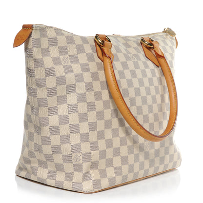 Louis Vuitton Damier Azur Saleya MM 3 of 7