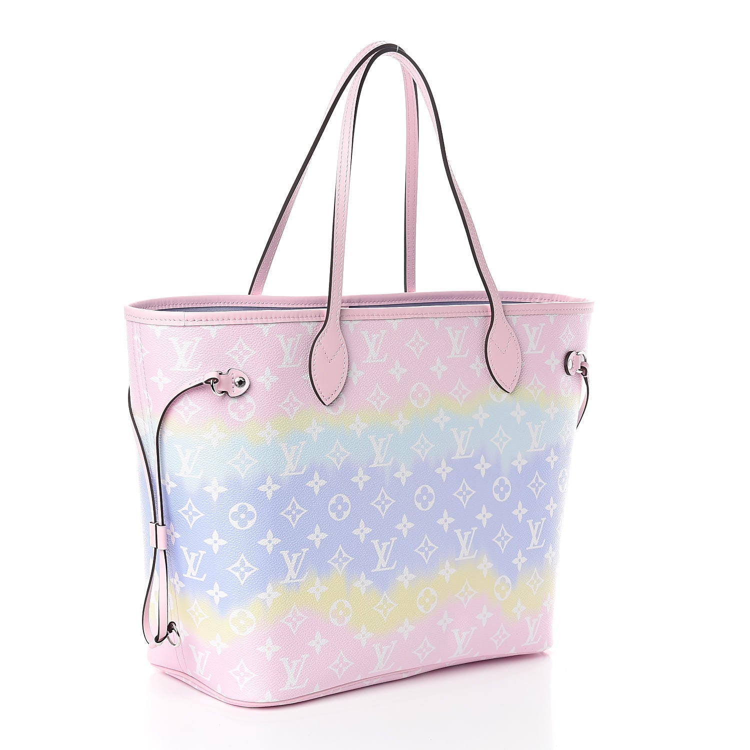 Louis Vuitton Monogram Escale Neverfull MM Pastel 4 of 10