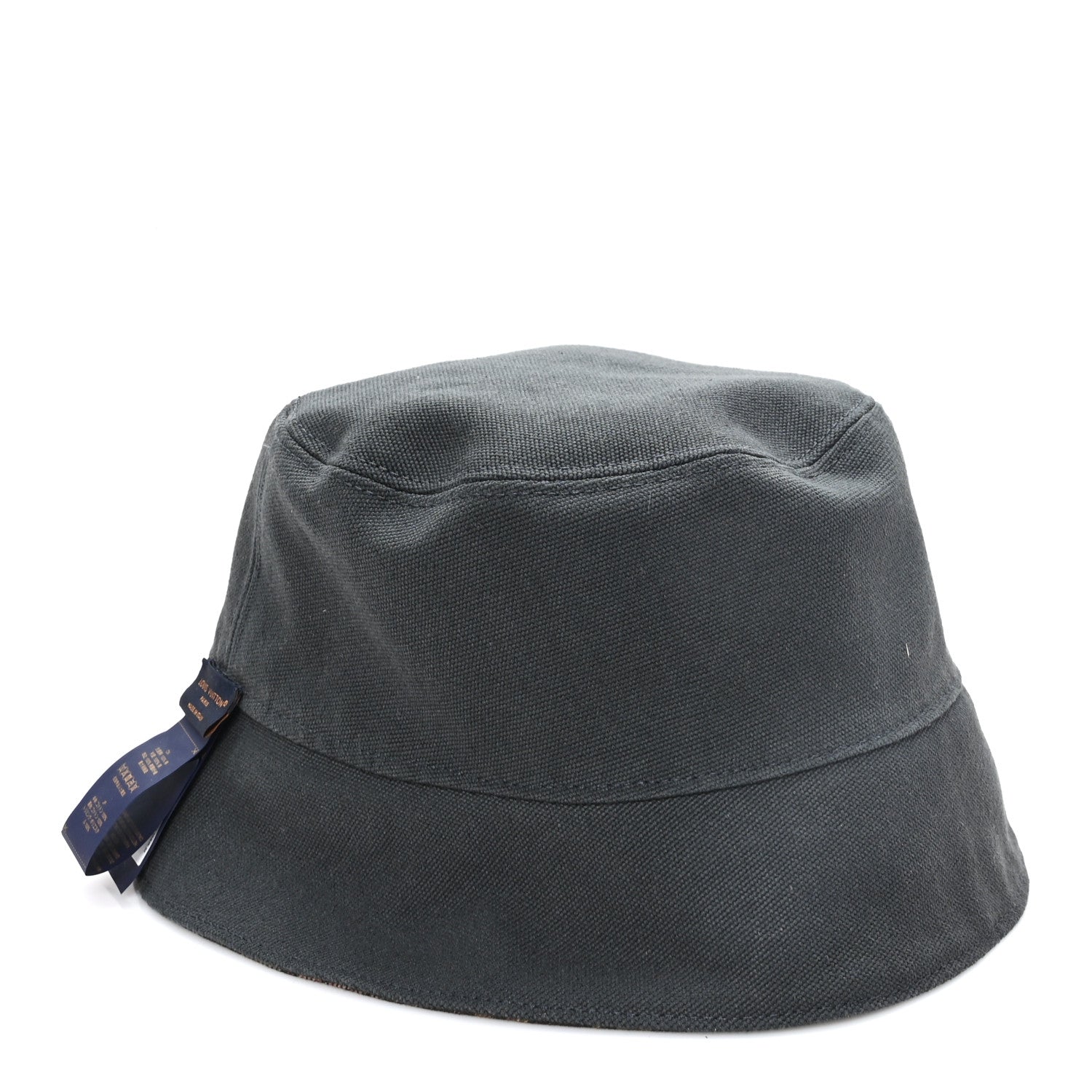 Louis Vuitton Monogram Landscape Reversible Bucket Hat M Brown Black 13 of 13