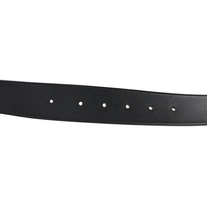 Gucci Moon Calfskin Pearl Double G 40mm Belt 85 34 Black Cream 4 of 4