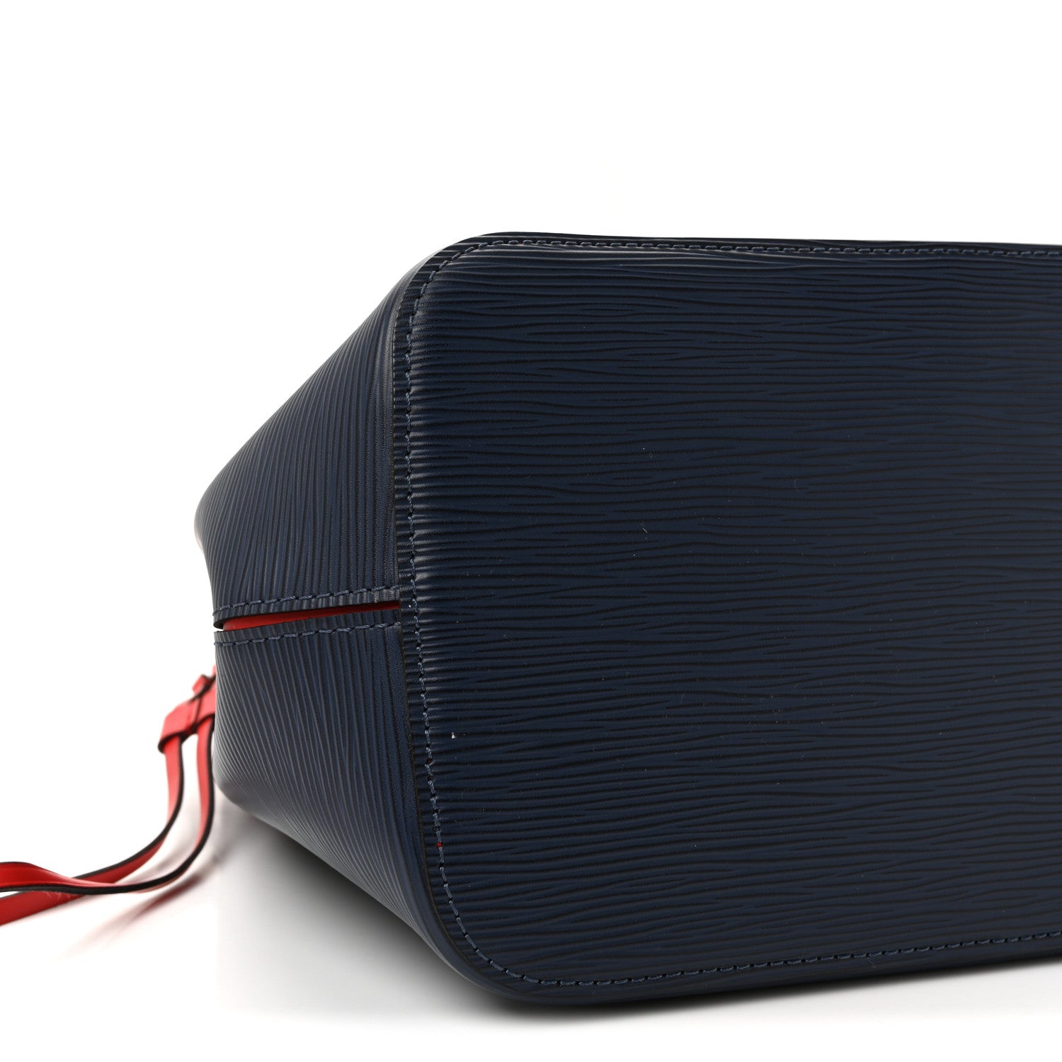 Louis Vuitton Epi Neverfull MM Indigo Coquelicot 9 of 10