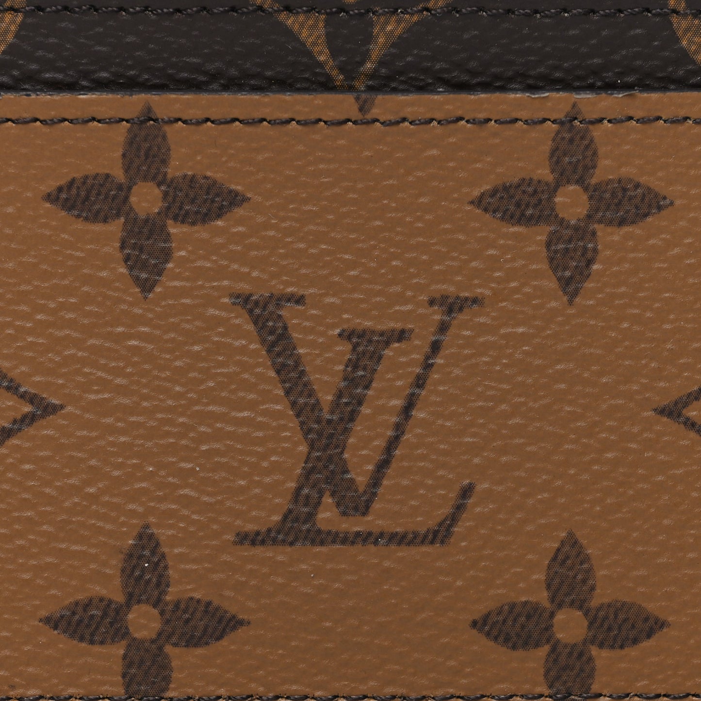 Reverse Monogram Card Holder