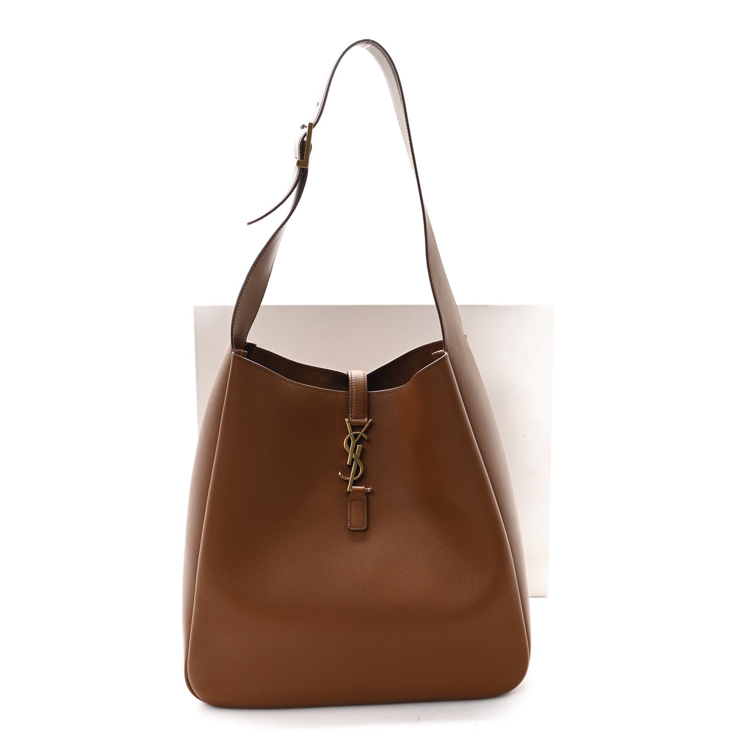 Grained Calfskin Large Le 5 A 7 Soft Hobo Fox