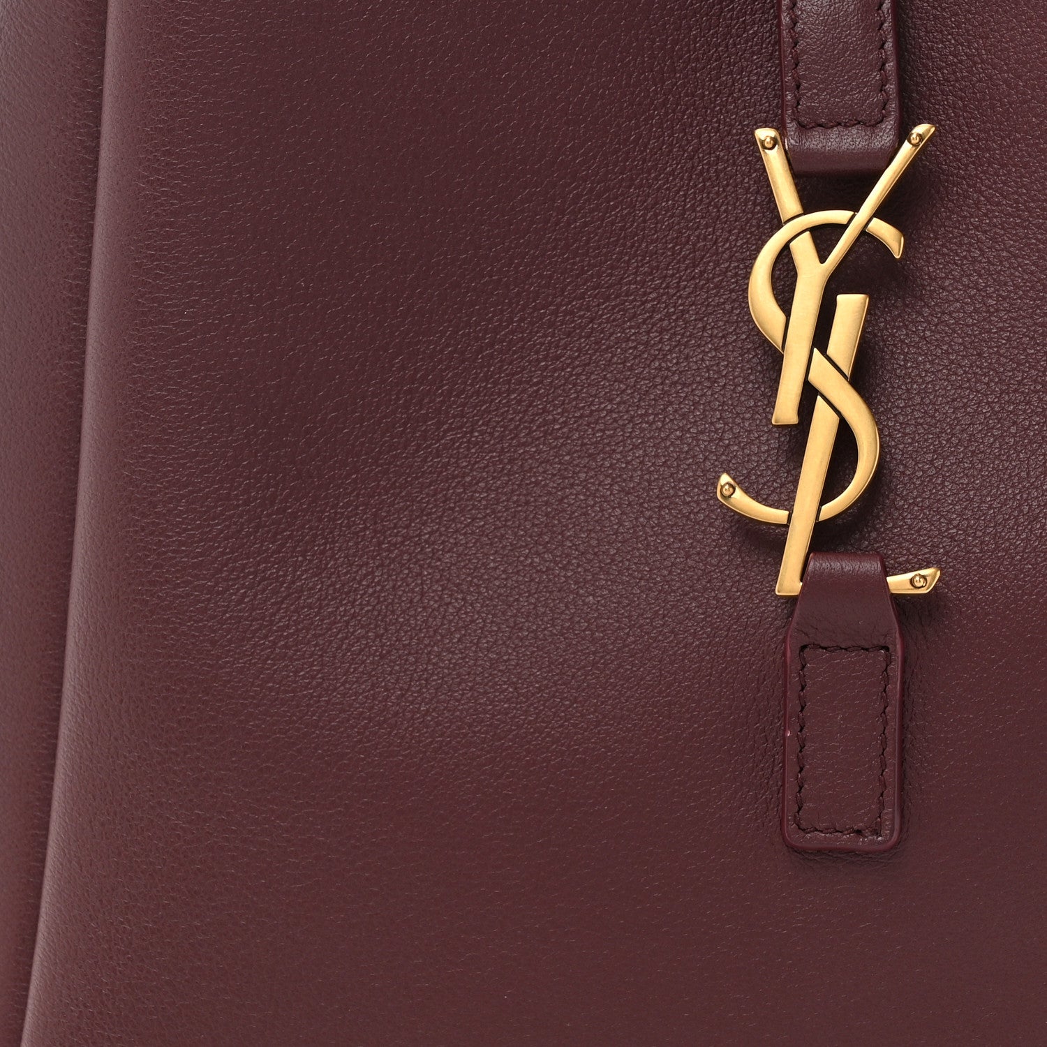 Saint Laurent Smooth Calfskin Small Le 5 A 7 Soft Hobo Rouge Legion 8 of 10