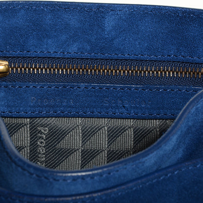 Proenza Schouler Suede Fringed PS1 Crossbody Pouch Cadet Blue 6 of 14