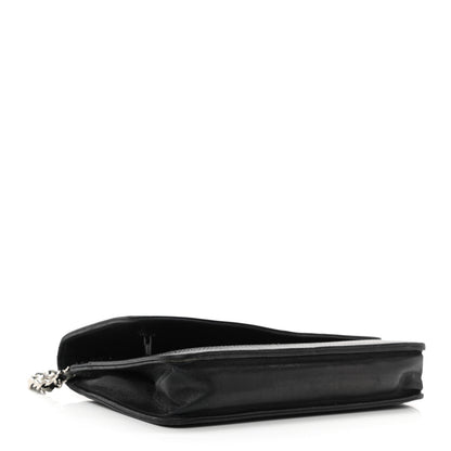 Chanel Caviar Timeless CC Wallet On Chain WOC Black 4 of 12