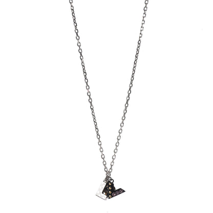 Louis Vuitton Love Letters Pendant Necklace Gold 1 of 5